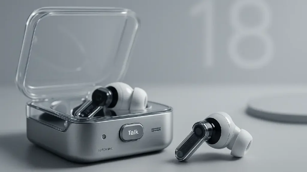 Nothing Ear (3) talk button