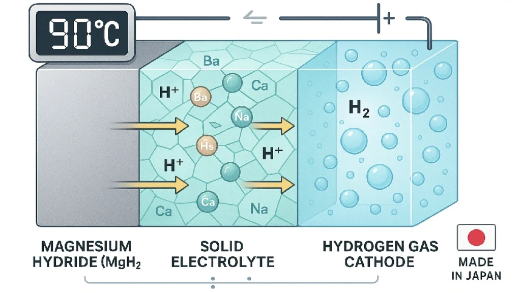 This 90°C Hydrogen Battery Could Replace Lithium-Ion Forever