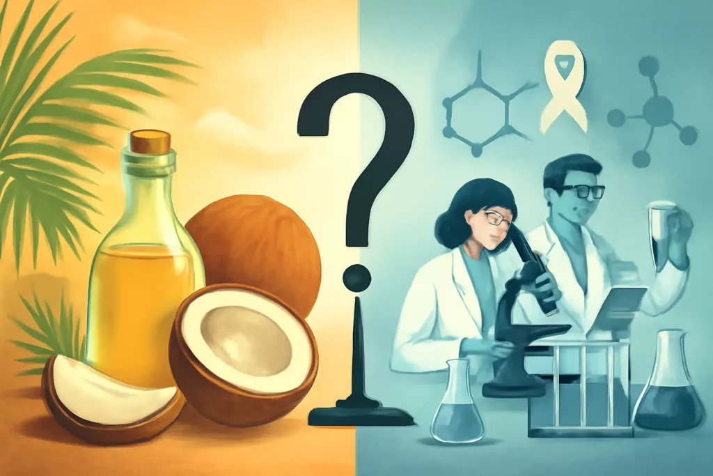 coconut vs cancer