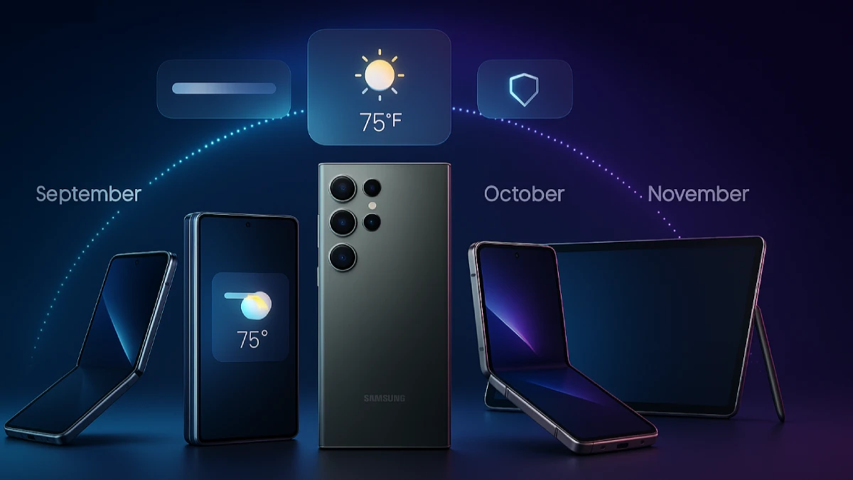 samsung One UI 8 release schedule revealed