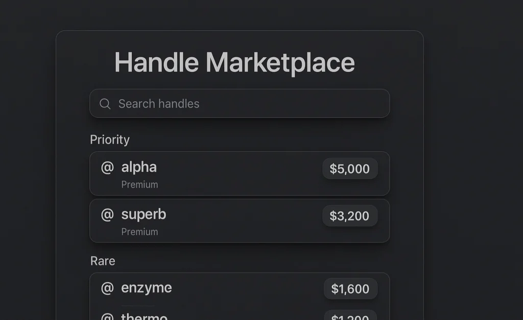 X is selling inactive usernames